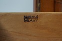 66876: NATIONAL MT. AIRY Burl Wood Armoire TV Cabi