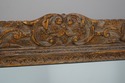 66595: Large Gilt Ornate Frame Hanging Wall Mirror