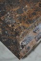 66765: French Style Marble Top Metal Base Pastry C