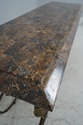 66765: French Style Marble Top Metal Base Pastry C