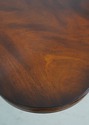 L66493: MAITLAND SMITH Crotch Mahogany Dining Tabl