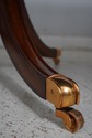 L66493: MAITLAND SMITH Crotch Mahogany Dining Tabl