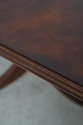 L66493: MAITLAND SMITH Crotch Mahogany Dining Tabl