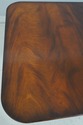 L66493: MAITLAND SMITH Crotch Mahogany Dining Tabl