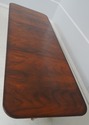 L66493: MAITLAND SMITH Crotch Mahogany Dining Tabl