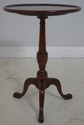  71408: HENKEL HARRIS Mahogany Round Pedestal Side