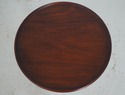  71408: HENKEL HARRIS Mahogany Round Pedestal Side