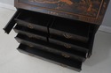 L71199: HARDEN Black Painted Chinoiserie Secretary