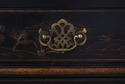 L71199: HARDEN Black Painted Chinoiserie Secretary