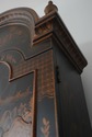 L71199: HARDEN Black Painted Chinoiserie Secretary