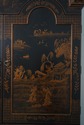L71199: HARDEN Black Painted Chinoiserie Secretary