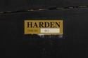L71199: HARDEN Black Painted Chinoiserie Secretary