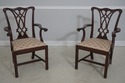 L71405: Set Of 8 HENKEL HARRIS Mahogany Dining Cha