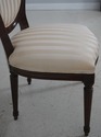 L71540: Set Of 8 STICKLEY Oval Back Louis XV Mahog