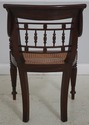  71551: Pair Of Cane Seat Mahogany Armchairs