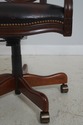  L71550: Vintage French Carved Cane Back Swivel Le