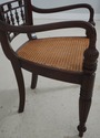  71552: Pair Of Caribbean Mahogany Armchairs With 