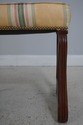  71569: English Regency Six-Leg Mahogany Upholster