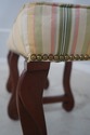  71569: English Regency Six-Leg Mahogany Upholster