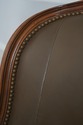 71567: French Louis XV Style Leather And Mahogany 