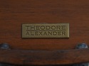 L71378: THEODORE ALEXANDER Round Iron And Burl Wal