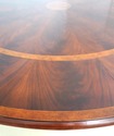 L59941EC: JONATHAN CHARLES Round Mahogany Dining R