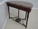 62773EC: THEODORE ALEXANDER Marble Top Regency Con