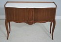 62770EC: JOHN WIDDICOMB Marble Top French Style Co