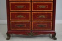 62739EC: French Neopolanic Style 16 Drawer High Ch