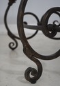 L61716EC: MAITLAND SMITH ½ Round Wrought Iron Bas