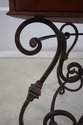 L61716EC: MAITLAND SMITH ½ Round Wrought Iron Bas