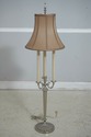 LF62853EC: Pair Silver Plated Tall Torchiere Style