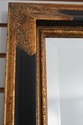 66930: Regency Ebonized Black & Gold Beveled Wall 