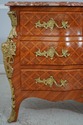 66909: French Louis XV Marble Top Commode Dresser