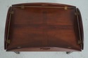  71531: Vintage Mahogany Butler&rsquo;s Tray Coffee Co