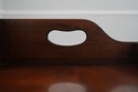 L71520: English Campaign Style Mahogany Coffee Tab