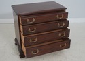 L71590: HENKEL HARRIS 4-Drawer Mahogany Bachelor C