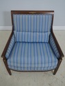 71534: BAKER French Empire Style Blue Upholstered 