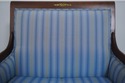 71534: BAKER French Empire Style Blue Upholstered 