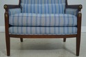 71534: BAKER French Empire Style Blue Upholstered 