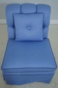  71617: KINDEL Blue Upholstered Boudoir Chair