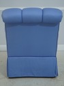  71617: KINDEL Blue Upholstered Boudoir Chair