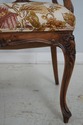 L69356: Set of 6 Walnut Italian Baroque Dining Cha