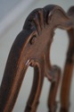L69356: Set of 6 Walnut Italian Baroque Dining Cha