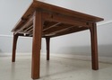 F68708: STICKLEY Mission Oak Draw Top Dining Table