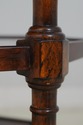 L69351: MAITLAND SMITH Burl Wood 3 Tier Occasional