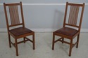 69374: Set of 8 STICKLEY Mission Oak Dining Chairs
