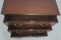 F69341: Vintage Mahogany 3 Drawer Bachelor Chest