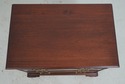 F69341: Vintage Mahogany 3 Drawer Bachelor Chest