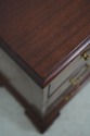 F69341: Vintage Mahogany 3 Drawer Bachelor Chest